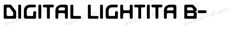 Digital LightIta b字体转换 Digital LightIta b字体转换